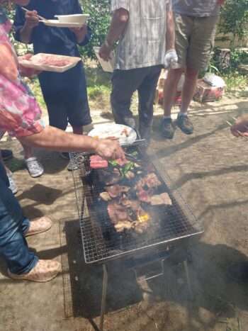 おいしかったBBQ！ こひつじ園の集い